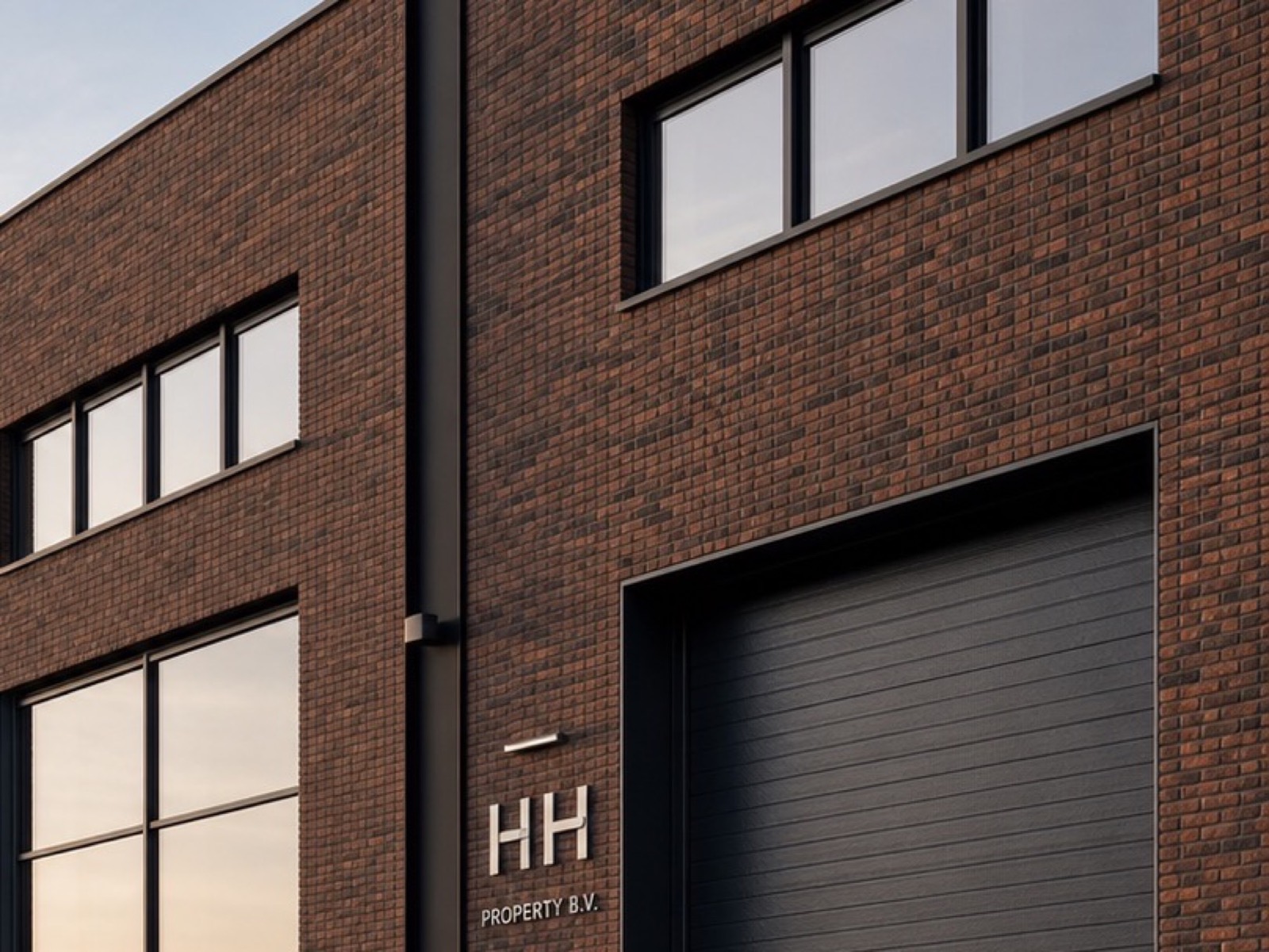 Detail van een commercieel pand van HH Property.