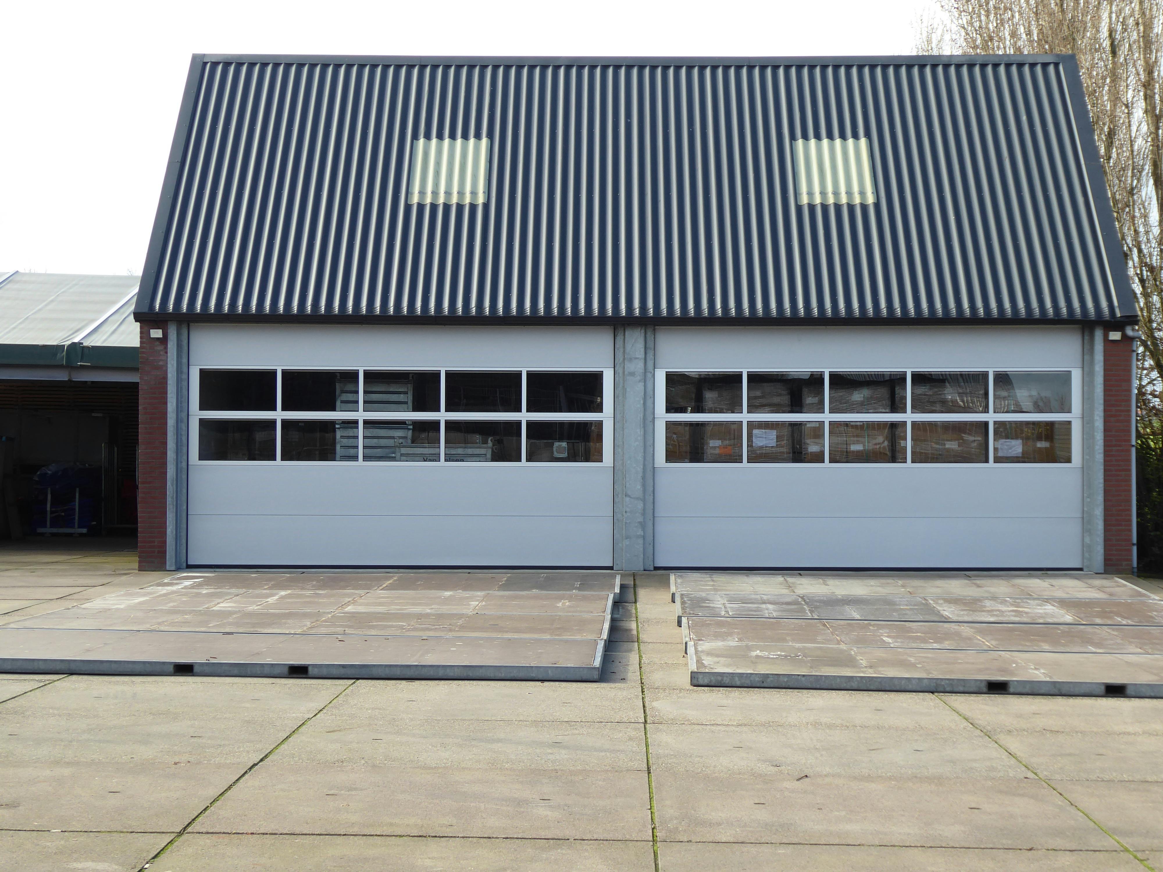 Modern warehouse en bedrijfsruimte exterieur